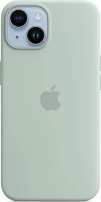 Image de Apple iPhone 14 étui silicone avec MagSafe vert agave iPhone 14