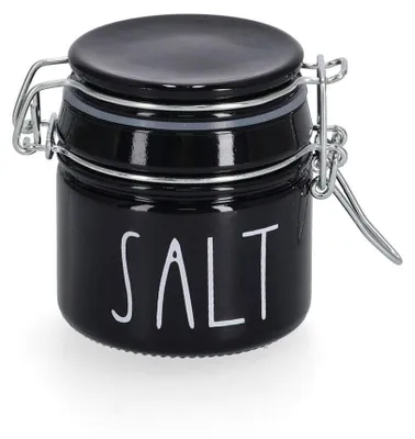 Obrázok produktu pre zeller skladovací pohár SALT DH 6,50x7 cm čierny