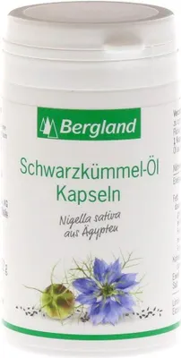 Immagine prodotto di Bergland Olio di cumino nero in capsule, 75 capsule