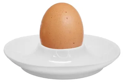 Eierbecher aus Porzellan, Set mit 2 Haltern für Frühstückseier