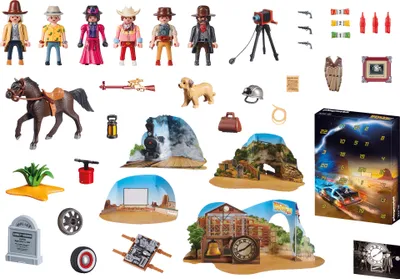 Produktbild von 70576 Back to the Future Adventskalender "Back to the Future Part III", Konstruktionsspielzeug