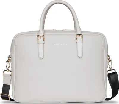 Produktbild von bugatti Businesstasche Laptoptasche mit Laptopfach Ella Business Bag Beige Saffiano