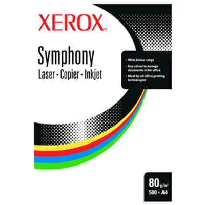 Produktbild von Xerox Symphony 80 A4, Yellow Paper CW, Gelb, 104 ± 2, A4, ISO 9706, ECF