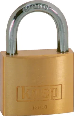 Produktbild von kasp Vorhängeschloss Serie 120 Breite: 40 mm kurzer Bügel