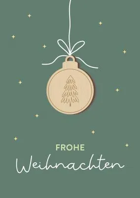 Produktbild von Frohe Weihnachten