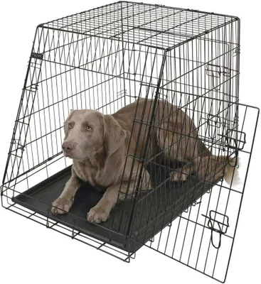 Immagine prodotto di Kerbl Gittertransportbox (Länge x Breite x Höhe 104 x 74 x 85 cm, zwei Türen)