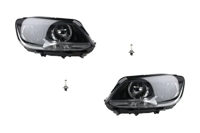 Obrázok produktu pre Johns, pasuje do VW Touran sada sv?tlomet? 1T Set levý, pravý H15 s H7 05/2010-