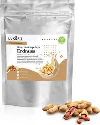 Image de Erdnuss Geschmackspulver Flavour kalorienarm 300 g