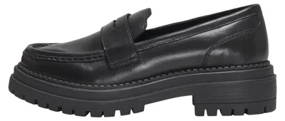 Productafbeelding van Alleen Damen loafers van leer, zwart, maat 40 EU