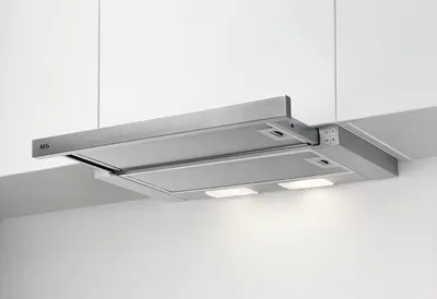 Produktbild von AEG AEG DPS362AS Flachschirm-Dunstabzugshaube / Serie 5000 Extractor / Abluft oder Umluft / 60cm / Grau / max. 215 m³/h / min. 58 – max. 71 dB(A) / C / Kurzhubtasten / Grau DPS362AS Grau