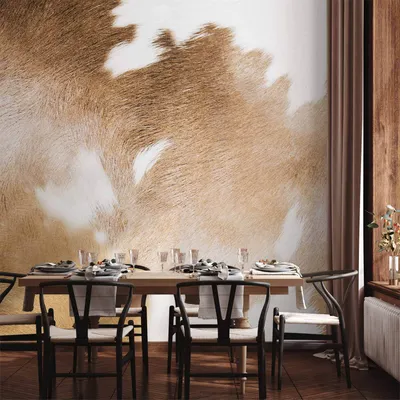 Productafbeelding van Vliesbehang fotobehang, motief "Cow Patches", 400x280 cm – Modern vliesbehang, wanddecoratie voor slaapkamer, hal, kantoor. Artikelnummer: f-A-10129-a-a