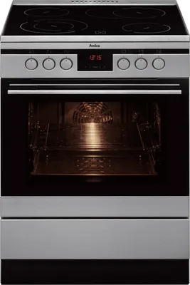 Zdjęcie produktu dla Amica - SHC11675E - Kuchenka wolnostojąca - stal nierdzewna - 60 cm