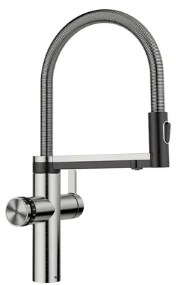 Produktbild von BLANCO 527656 Armatur CHOICE ICONA in Edelstahl gebürstet / Einhebelmischer / Mischbatterie