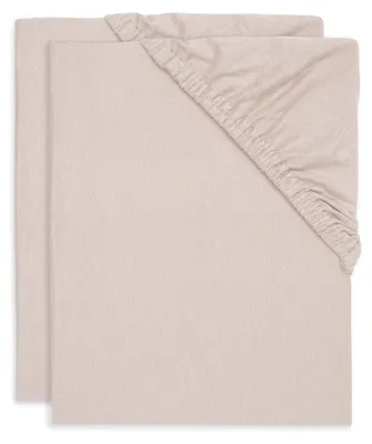 Obrázek produktu pro Jollein jersey prostěradlo - 60 x 120 cm - 2 kusy - Wild Rose