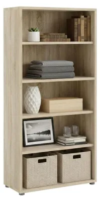 Produktbild von Bücherregal - Bibliothek Braun 40,1x89,2x186h cm