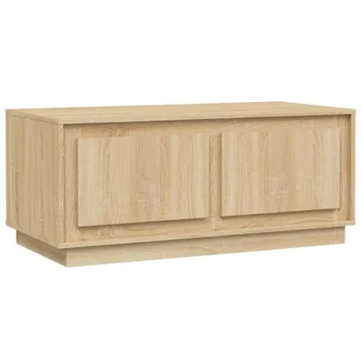 Image de vidaXL Table basse chêne Sonoma 102x50x44 cm Bois composite