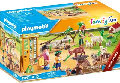 Produktbild von PLAYMOBIL Family Fun 71191 Streichelzoo