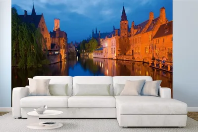 Produktbild von Vlies Fototapete SCHÖNE BACKSTEINARCHITEKTUR 375 x 250 cm (inkl. Kleister) - Vlies Tapete, Wandtapete, Wandbilder - Tapete für Wohnzimmer Schlafzimmer, Büro, Küche - Montagefertig