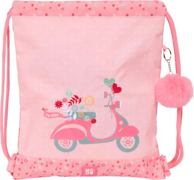 Image de Sac à dos avec rubans Mousse Passion Coloré 35 x 40 x 1 cm