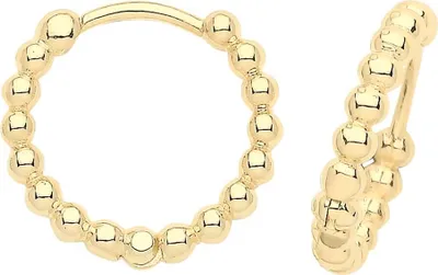 Image de Boucles d'Oreilles Femme Or 375/1000 - 12mm; TRS36349