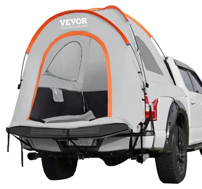 Obrázek produktu pro VEVOR střešní stan pro nákladní automobily 160 x 165 x 170 cm, dvouvrstvý stan venku pro pickupy stan pro nákladní automobily stan na lůžku nákladního automobilu venkovní rodinný kempinkový stan pro cestování, vodotěsný střešní stan pro zadní stan, taška na přenášení stanu