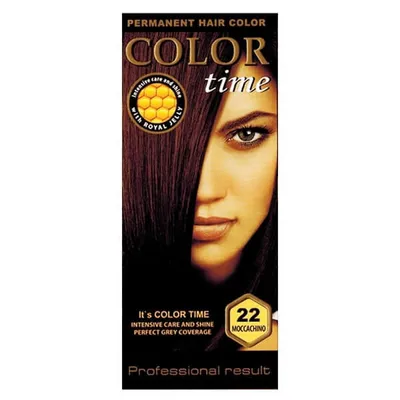Productafbeelding van Color Time Permanente Haarkleuring 22 Moccachino, 100 ml