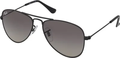 Obrázek produktu pro Ray-Ban AVIATOR JUNIOR, Dětský, Muži, Letecké, Plné obroučky, Černá, Černá
