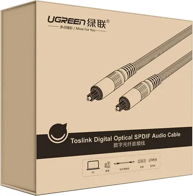 Zdjęcie produktu dla Ugreen 10541, Toslink, Męska, Toslink, Męska, 3 m, Czarny