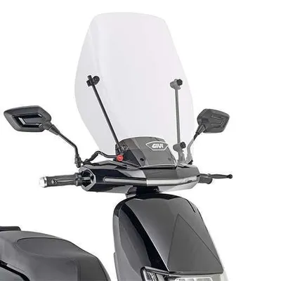 Produktbild von Givi Windschild D1181STG, transparent, 540x490 mm mit ABE für Honda, Piaggio, Niu, u.a.