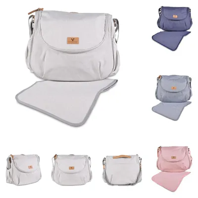 Produktbild von Cangaroo Wickeltasche Naomi Wickelunterlage, verstellbarer Gurt, Reißverschluss beige