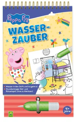 Produktbild von Peppa Pig Wasserzauber - Wassermalbuch ab 3 Jahren