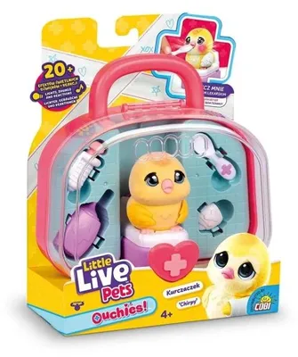 Zdjęcie produktu dla Little Live Pets - Ouchies! Kurczaczek Chirpy - Cobi