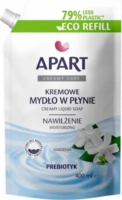 Zdjęcie produktu dla Mydło w płynie APART Creamy Care 400ml GARDENIA - ZAPAS