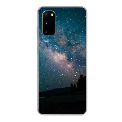 Produktbild von MuchoWow® Handyhülle Schutzhülle Hülle für Samsung Galaxy S20 Sterne - Planeten - Galaxie - Jungen - Mädchen - Kinder Silikon Softcase Handy Hülle - Bild