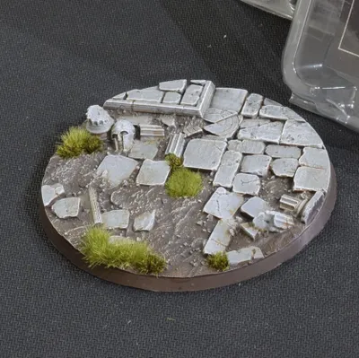 Produktbild von Gamers Grass 100mm Temple Bases, rund