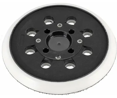 Produktbild von 125-mm-Schleifteller kompatibel mit PEX 300 AE, 400 AE, 4000 AE 125-mm-Exzenterschleifer von Poweka