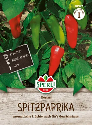 Artikelbild 2 von 'Paprika Kostas F1-Hybride' aus der Kategorie Gemüsesamen
