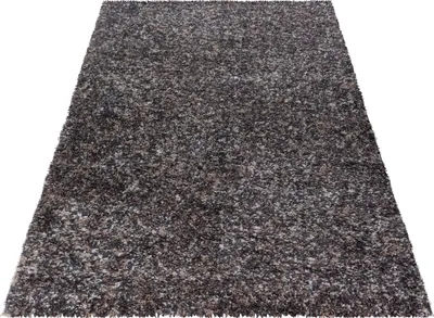 Obrázek produktu pro Homebyhome Shaggy Koberec do Obývacího Pokoje Vysoký Chlup Jednobarevný Melírovaný Design M?kký a Hebký, Velikost: 60x110 cm