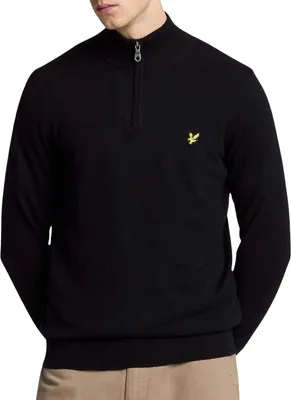 Zdjęcie produktu dla Lyle & Scott Bawełna Merino 1/4 Zip Pullover Herren