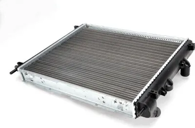 Produktbild von THERMOTEC D7R027TT Kühler Wasserkühler Motorkühler für RENAULT CLIO II (BB0/1/2, CB0/1/2) KANGOO (KC0/1) KANGOO Express (FC0/1) CLIO II Kasten
