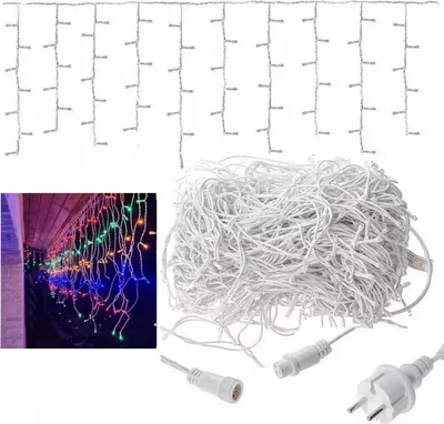 Produktbild von Foxter DAH500 Weihnachtslichterkette FLASH 500 LED, IP44, 30 W, mehrfarbig, 16 m