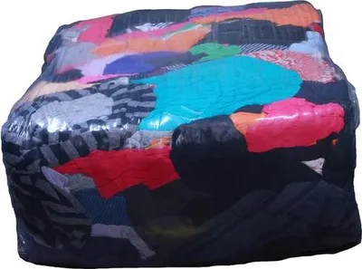 Produktbild von Putzlappen in Ballen 10 kg, Baumwolle, bunt,