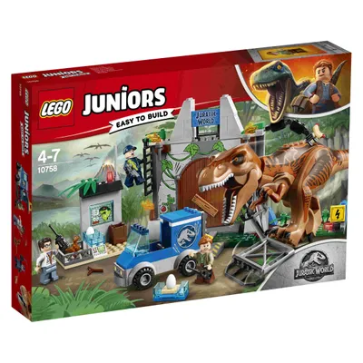 Produktbild von LEGO® Juniors Ausbruch des T. rex, 10758
