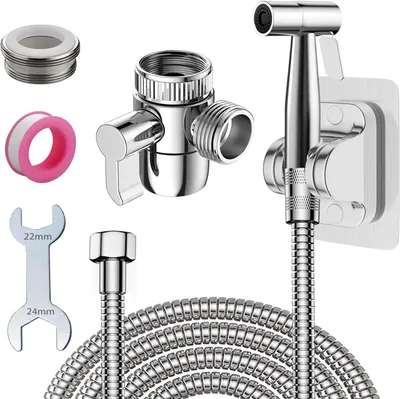 Zdjęcie produktu dla Bidet prysznicowy G1/2, stal nierdzewna, do toalet