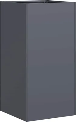 Produktbild von vidaXL Pflanzkübel Anthrazit 40x40x80 cm Kaltgewalzter Stahl