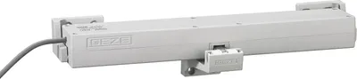 Produktbild von GEZE Fensterantrieb - Kettenmotor ECchain, Hub 200/400 mm, 230V, grau RAL7035, 1 Stück | automatischer Fensteröffner
