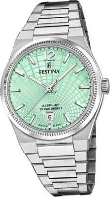 Produktbild von Festina Damenuhr Swiss Made Armbanduhr Edelstahl silber D2UF20052/4