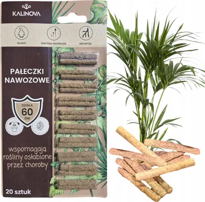 Produktbild von Düngestäbchen für Pflanzen - 20 Stück - 60 Tage Schutz - gegen Wurzelkrankheiten - natürliche Hilfe