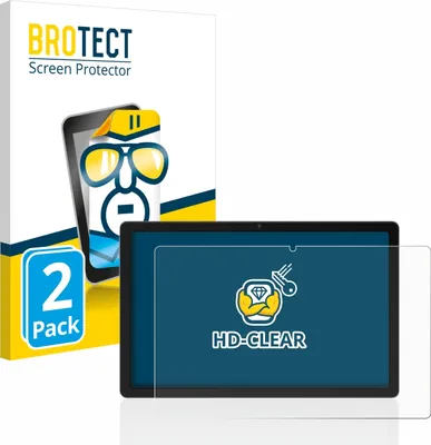 Produktbild von 2x Für Blackview Tab 11 SE Schutzfolie BROTECT Displayschutz Display Schutz Folie Klar Transparent
