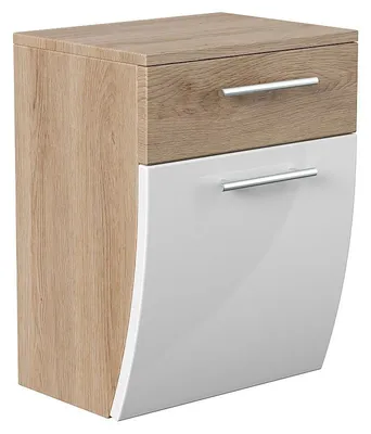 Produktbild von Posseik Unterschrank, sonoma-eiche-weiß, 40 cm